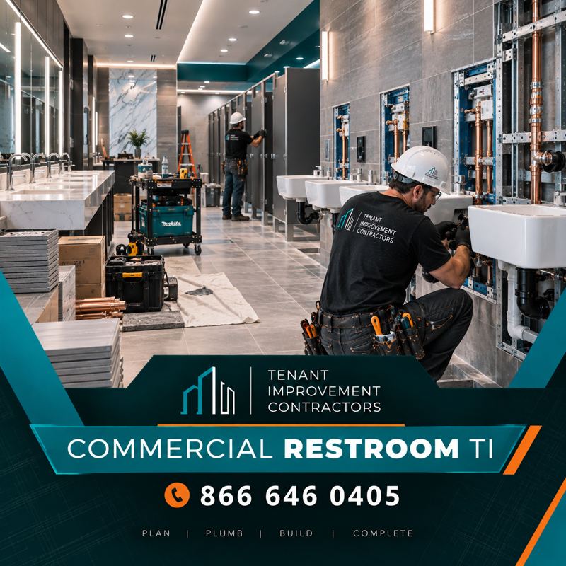 Interior partition and ceiling build-out